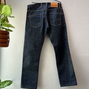 3sixteen ST-100x raw denim jeans new w/tags, hemmed @ 33” kuroki mills